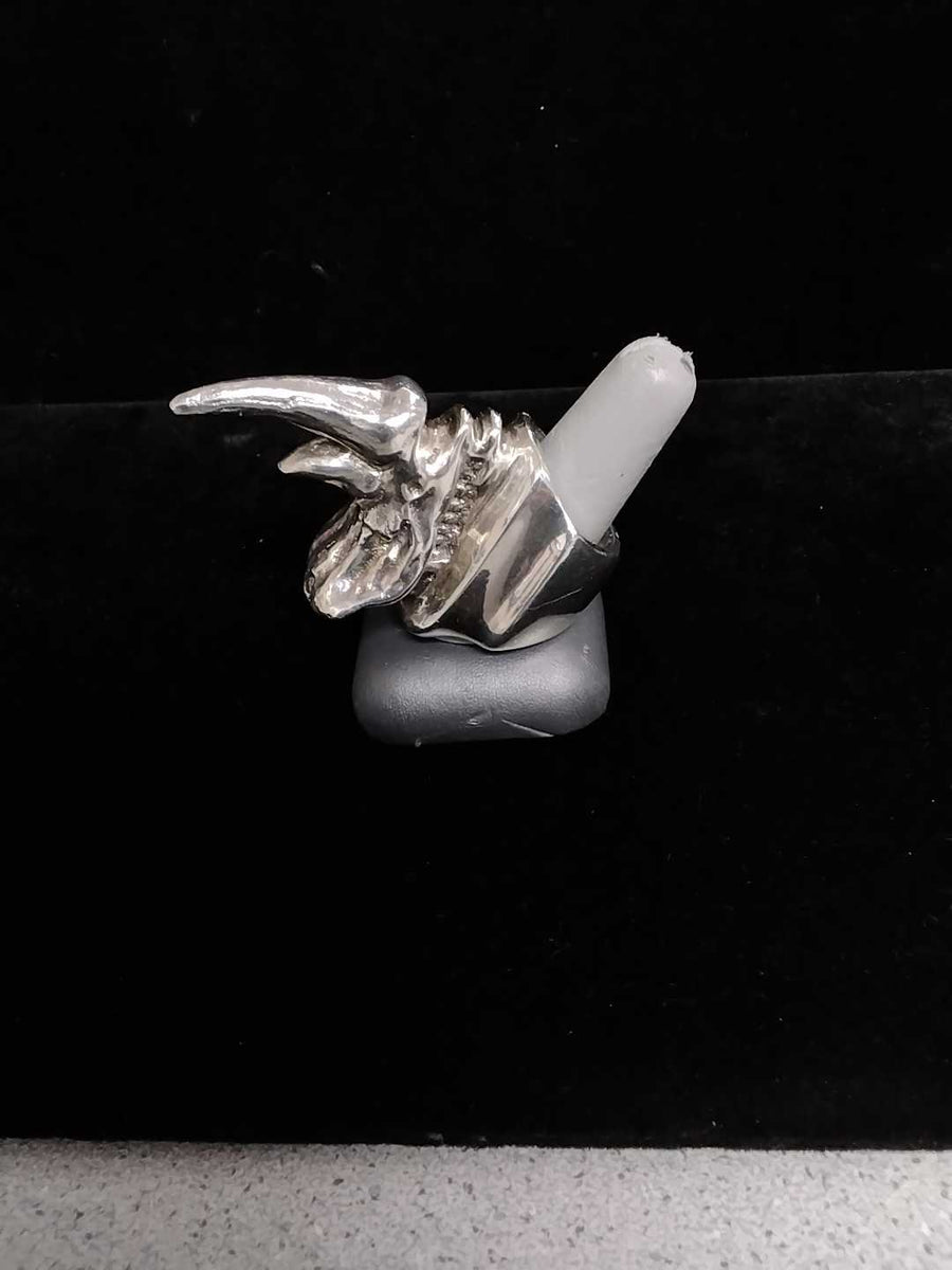 Men's Ring - Silver 165.6 grams Size 8.5