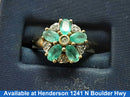 Women's Ring - Yellow Gold 10k (.417) 2.4 grams Size 7.5