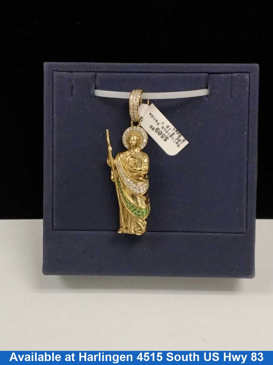 Religious Pendant - Yellow Gold 10k (.417) 8.1 grams