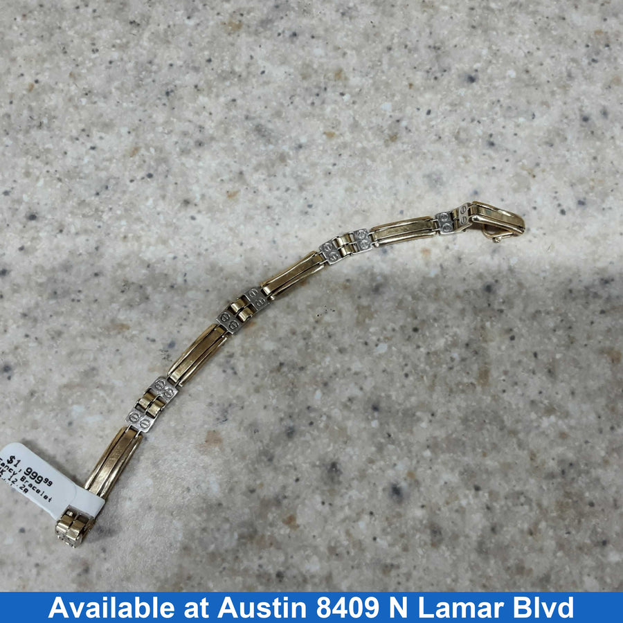 Bracelet - Yellow Gold 14k (.585) 12.2 grams 8 inch