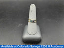 Women's Ring - Mother's - Yellow Gold 14k (.585) 3.7 grams Size 8