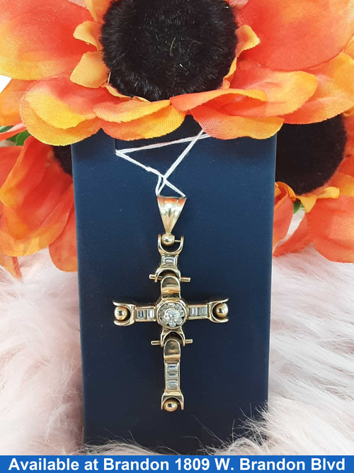 Religious Pendant - Yellow Gold 14k (.585) 13.6 grams