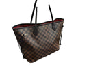 Louis Vuitton Neverfull Mm Damier Ebene Brown Purse / Handbag