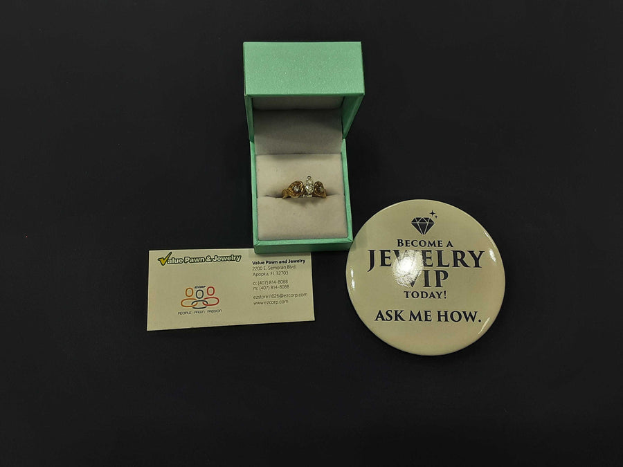 Women's Ring - Yellow Gold 14k (.585) 3.9 grams Size 6