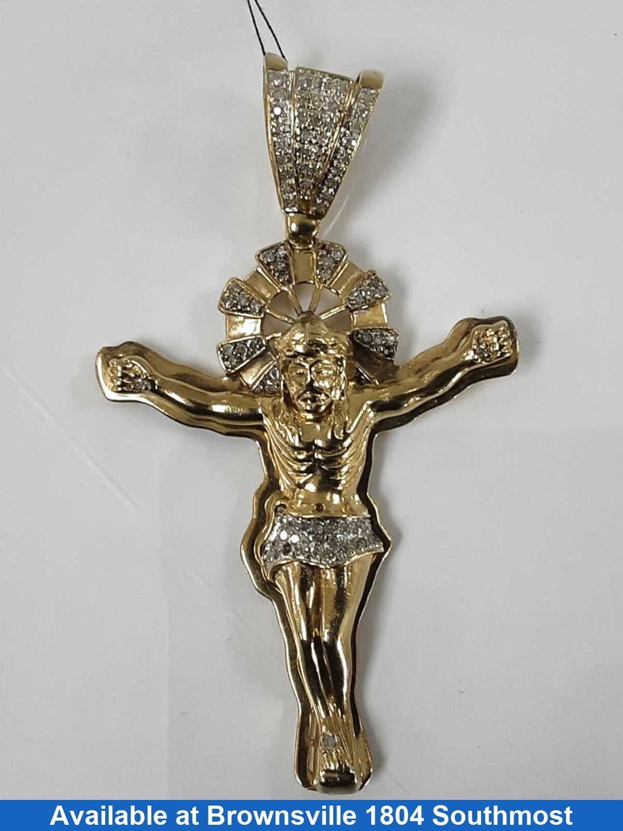 Religious Pendant - Yellow Gold 10k (.417) 21.3 grams