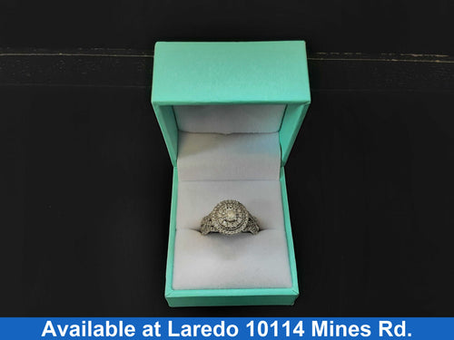 Women's Ring - White Gold 10k (.417) 5.9 grams Size 7
