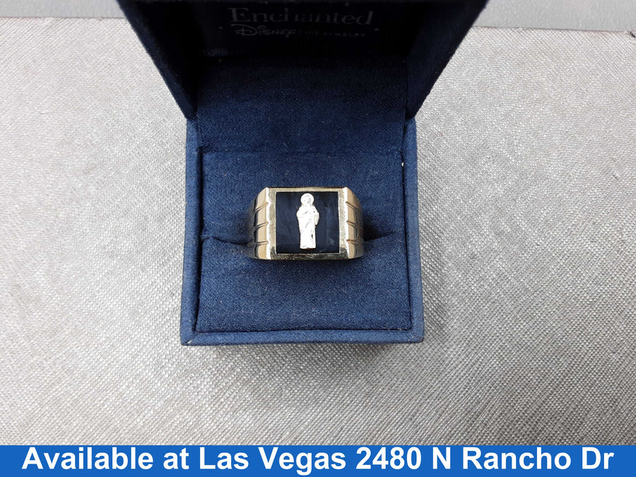 Men's Ring - Yellow Gold 14k (.585) 9.5 grams Size 11.5