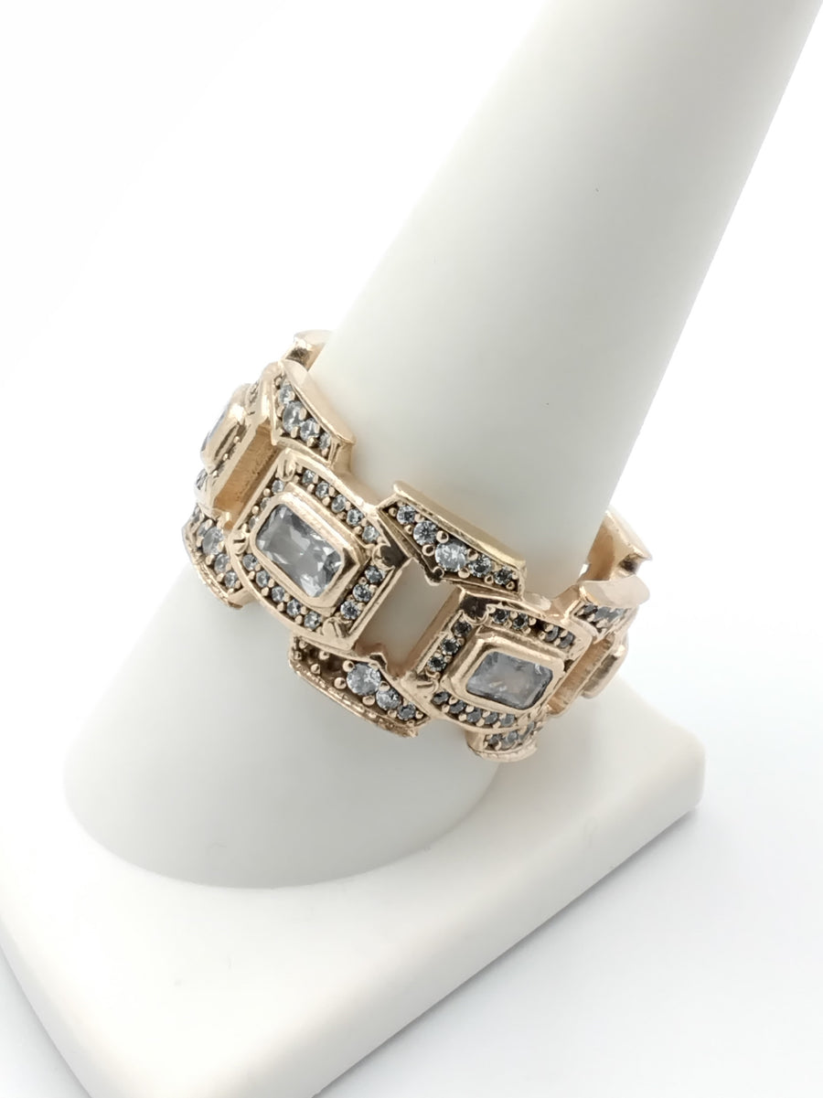 Men's Ring - Rose Gold 14k (.585) 8.9 grams Size 9