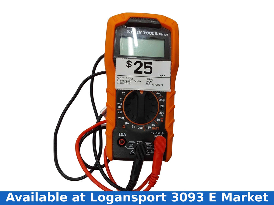 Klein Tools Mm300 Orange Electrical Testing Instrument