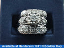 Women's Ring - White Gold 14k (.585) 9.1 grams Size 20