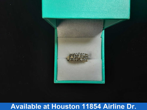 Women's Ring - Yellow Gold 10k (.417) 3 grams Size 7