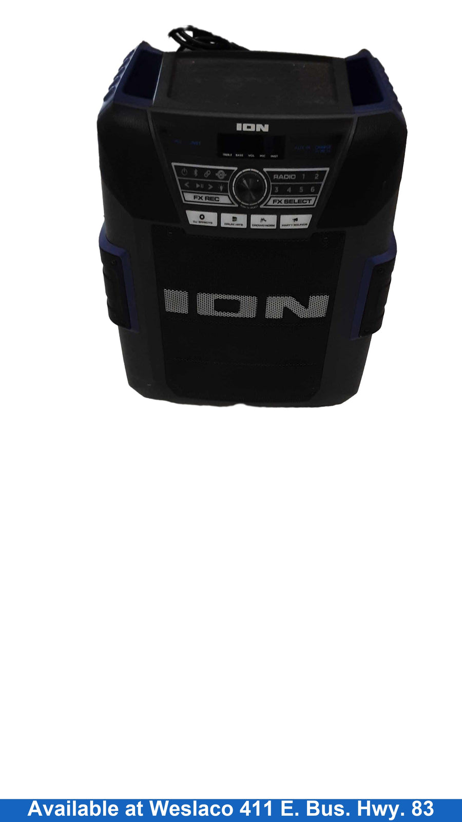Ion Exploerer Xl Black Portable Speaker