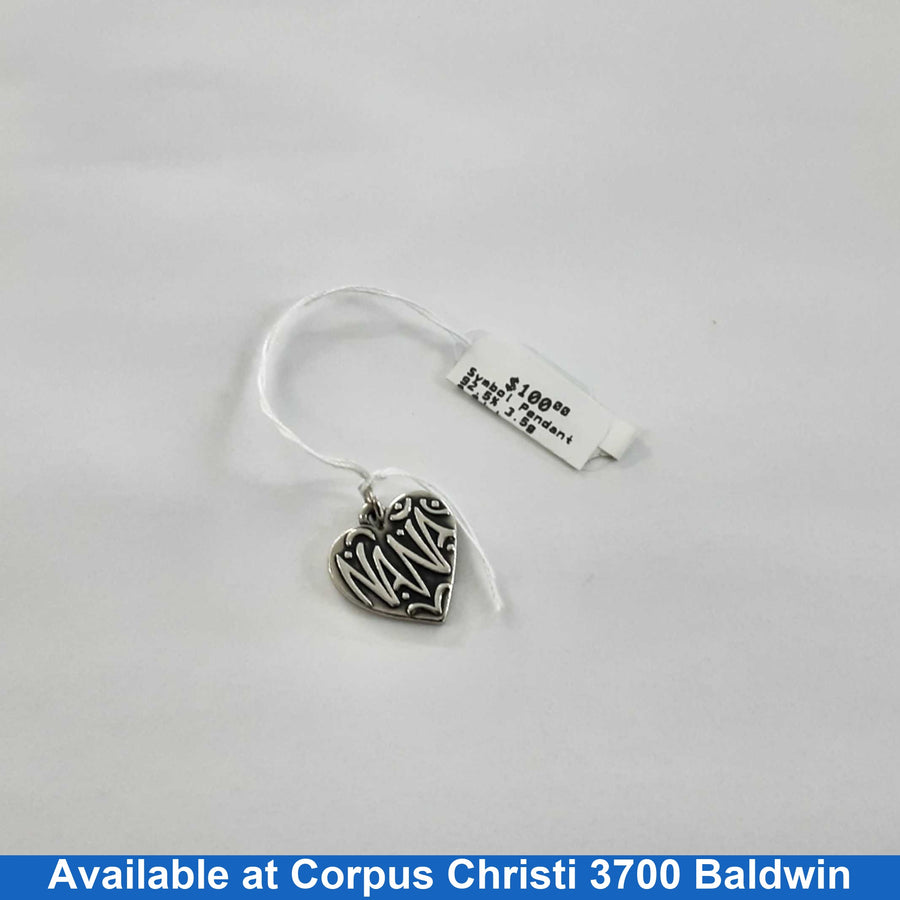 Symbol Pendant - Silver 3.5 grams