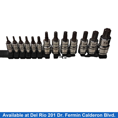 Adv Torx 13pc Matco Socket Set Silver Socket