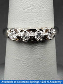 Women's Ring - Anniversary - White Gold 14k (.585) 2.5 grams Size 7