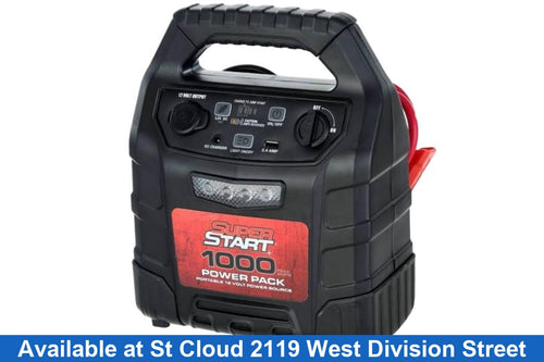 Super Start 1000a Black Battery Charger
