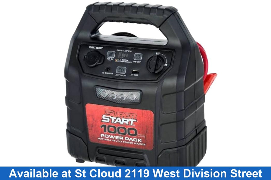 Super Start 1000a Black Battery Charger