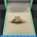 Women's Ring - White Gold 14k (.585) 3.1 grams Size 20