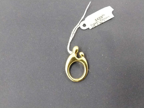 Nugget Pendant - Yellow Gold 14k (.585) 3 grams