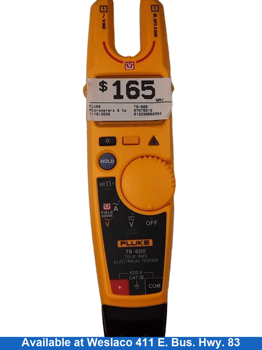 Fluke T6-600 Yellow Micrometer / Caliper
