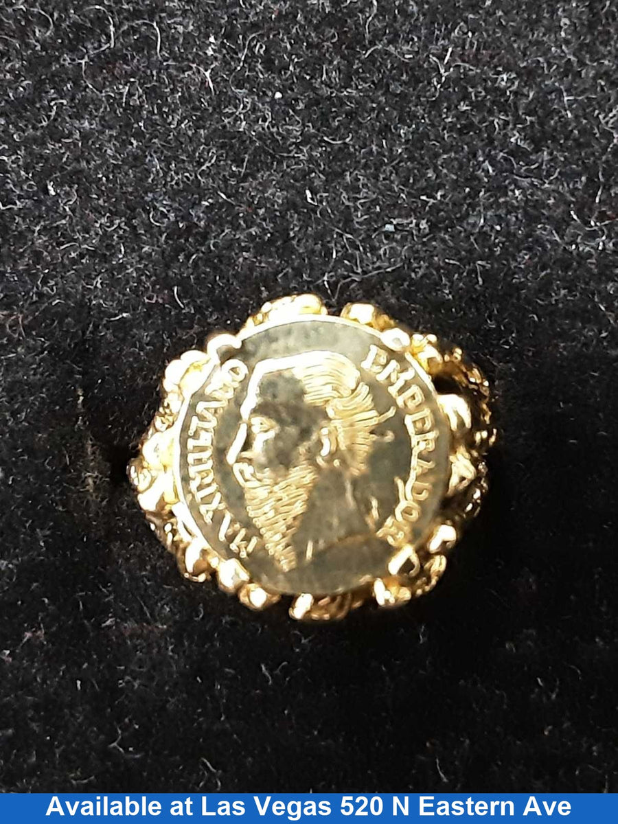 Women's Ring - Yellow Gold 14k (.585) 2.6 grams Size 20