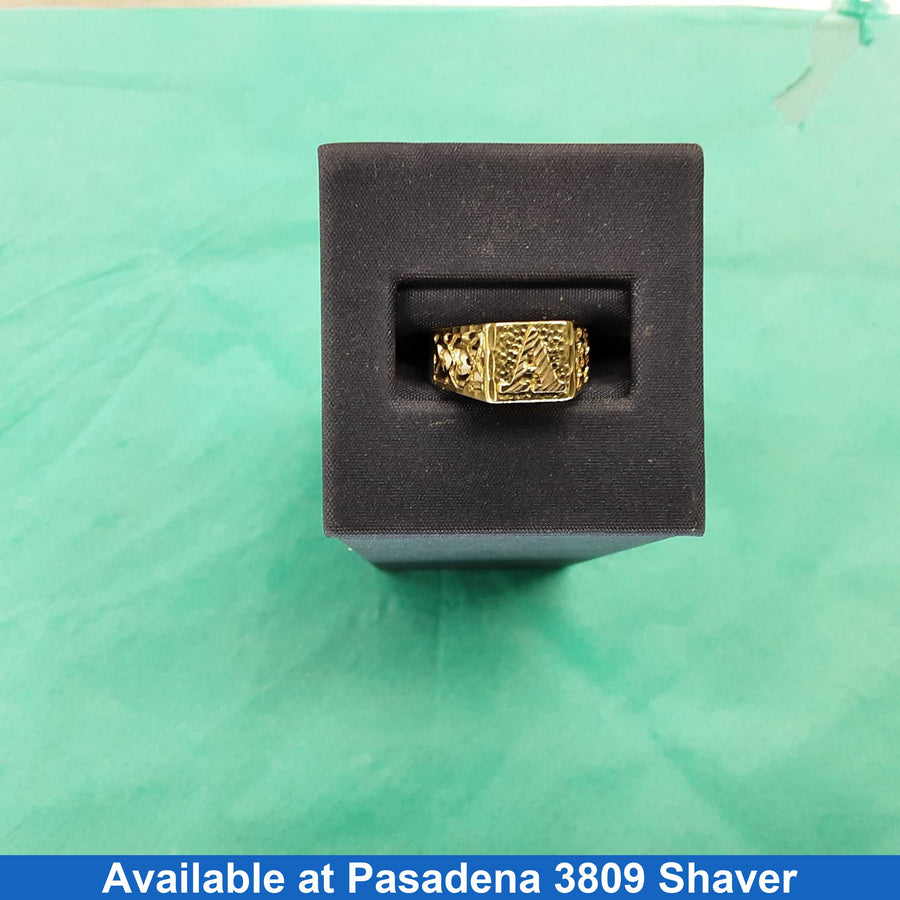 Women's Ring - Yellow Gold 10k (.417) 2.6 grams Size 20