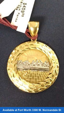 Religious Pendant - Yellow Gold 10k (.417) 4.59 grams