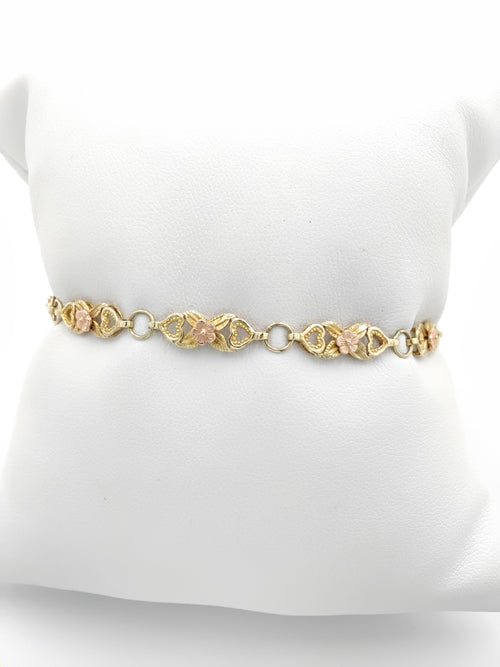Bracelet - Yellow Gold 10k (.417) 4.3 grams 7 inch
