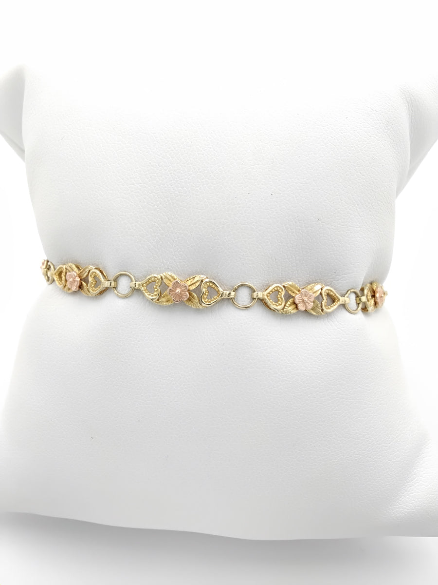 Bracelet - Yellow Gold 10k (.417) 4.3 grams 7 inch
