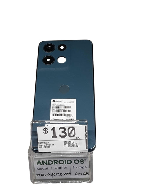 Motorola Xt2615-2 64 Gb Blue Smart Phone