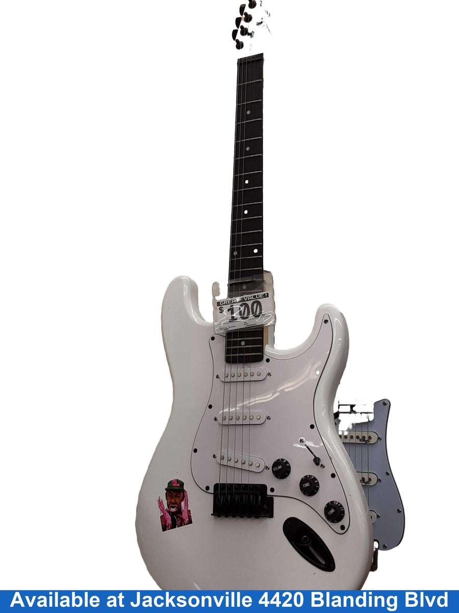 Lyx Pro White Electric Classic Guitar
