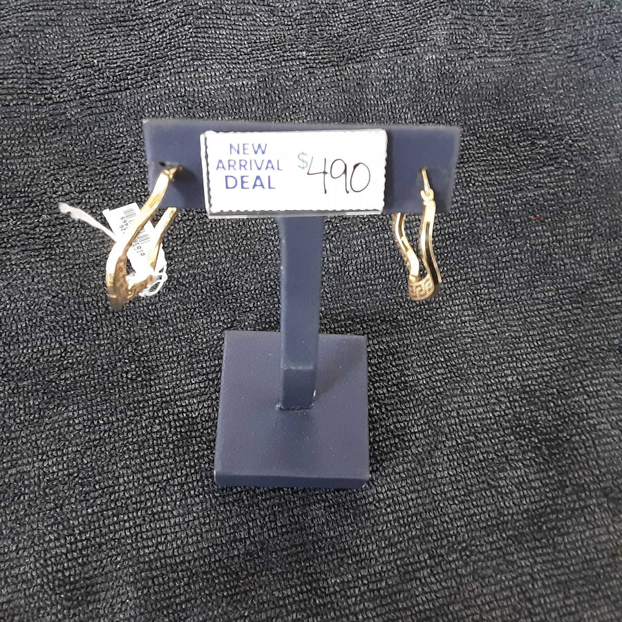 Bangle Earring - Yellow Gold 14k (.585) 6.7 grams