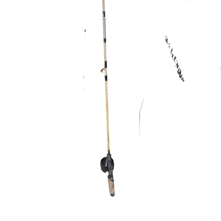 Spotlighter Kmart Beige / Tan Fishing Rod & Reel Combo