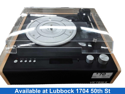 Eastwood Victrola Black Audio Recorder