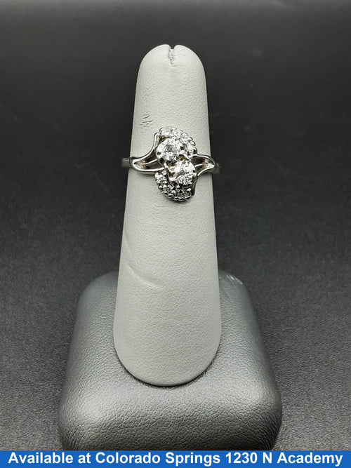 Women's Ring - White Gold 14k (.585) 4.2 grams Size 5