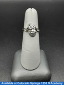 Women's Ring - White Gold 14k (.585) 4.2 grams Size 5