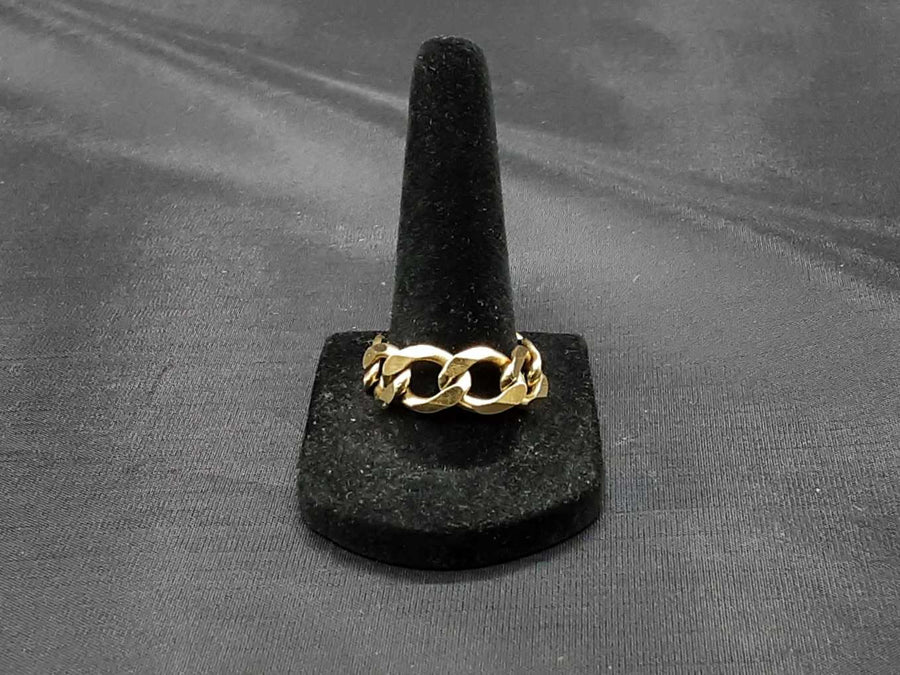 Women's Ring - Yellow Gold 14k (.585) 7.1 grams Size 10.5