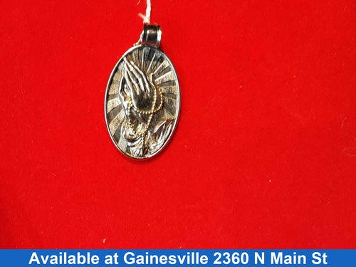 Religious Pendant - White Gold 10k (.417) 2.7 grams