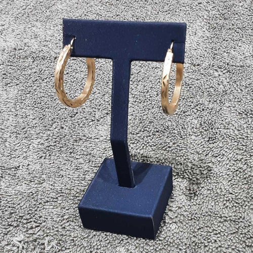 Bangle Earrings - Yellow Gold 18k (.750) 3.2 grams