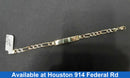 ID Bracelet - Tricolor Gold 10k (.417) 7.5 grams 7 inch