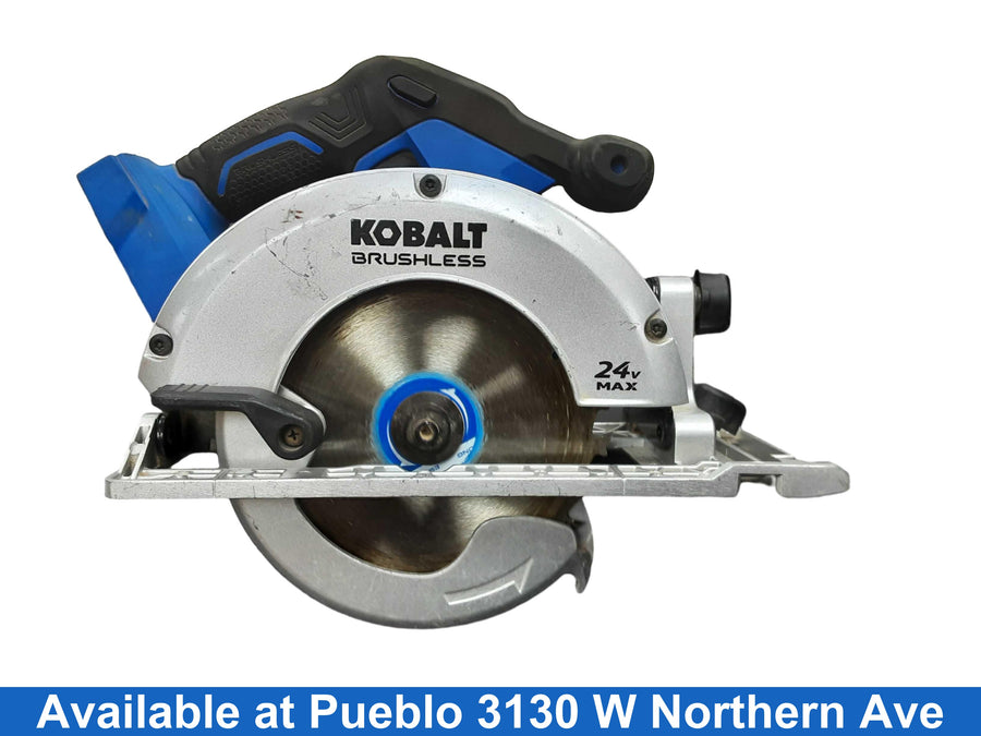 Kobalt Kcs6524b-03 Blue Cordless Circular Saw