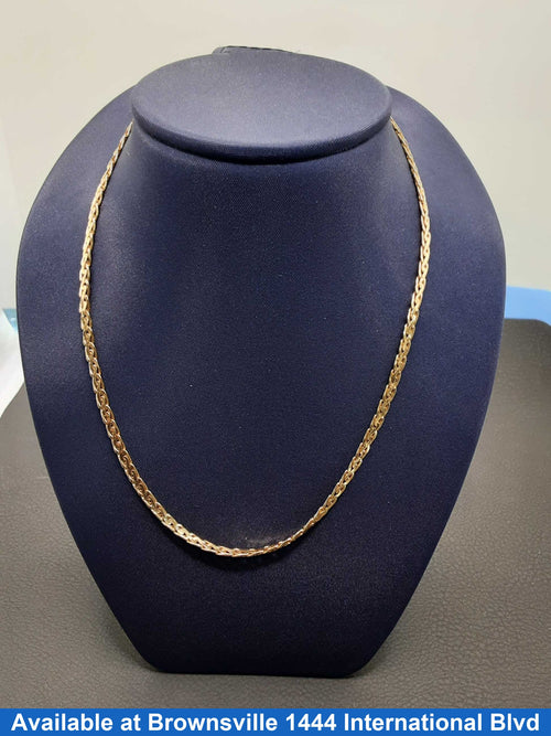 Wheat Chain - Yellow Gold 14k (.585) 8.6 grams 22 inch