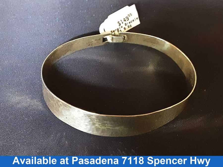 Bangle Bracelet - Silver 9.6 grams 6 inch