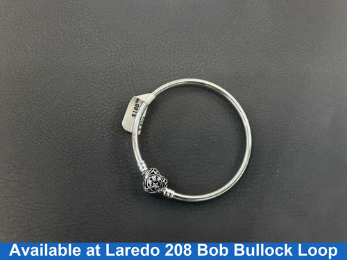 Pandora Charm Bangle Bracelet - Silver 9.1 Grams 7 Inch
