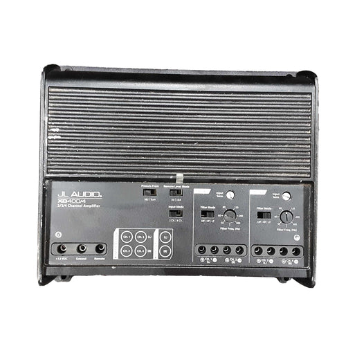 Jl Audio Xd400/4 Black Car Audio Amplifier