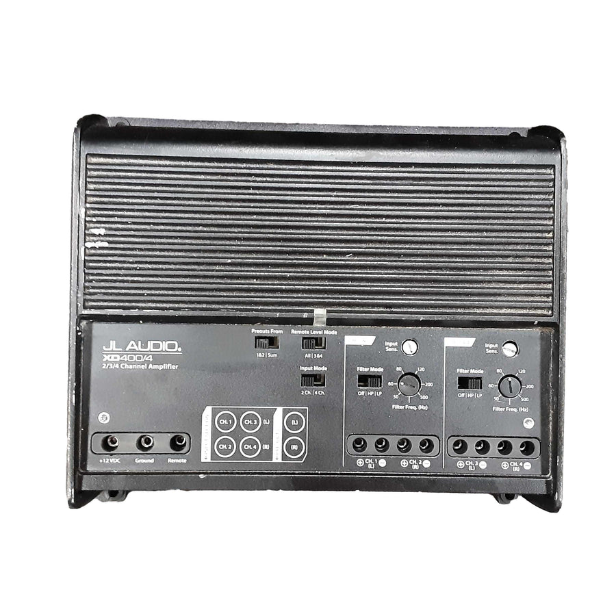 Jl Audio Xd400/4 Black Car Audio Amplifier