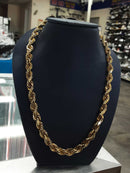 Rope Chain - Yellow Gold 10k (.417) 99 grams 26 inch