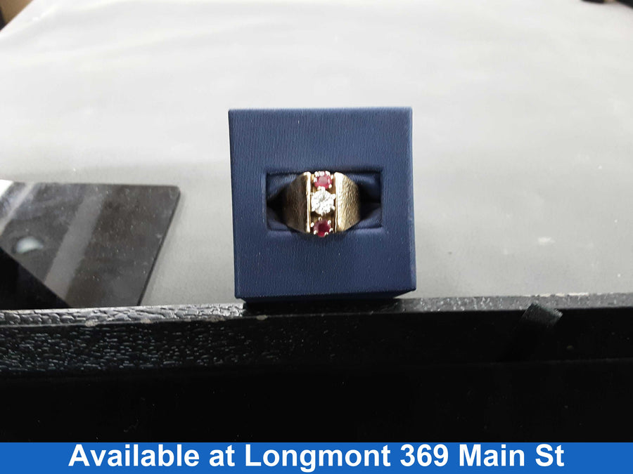 Men's Ring - Yellow Gold 14k (.585) 12.2 grams Size 7