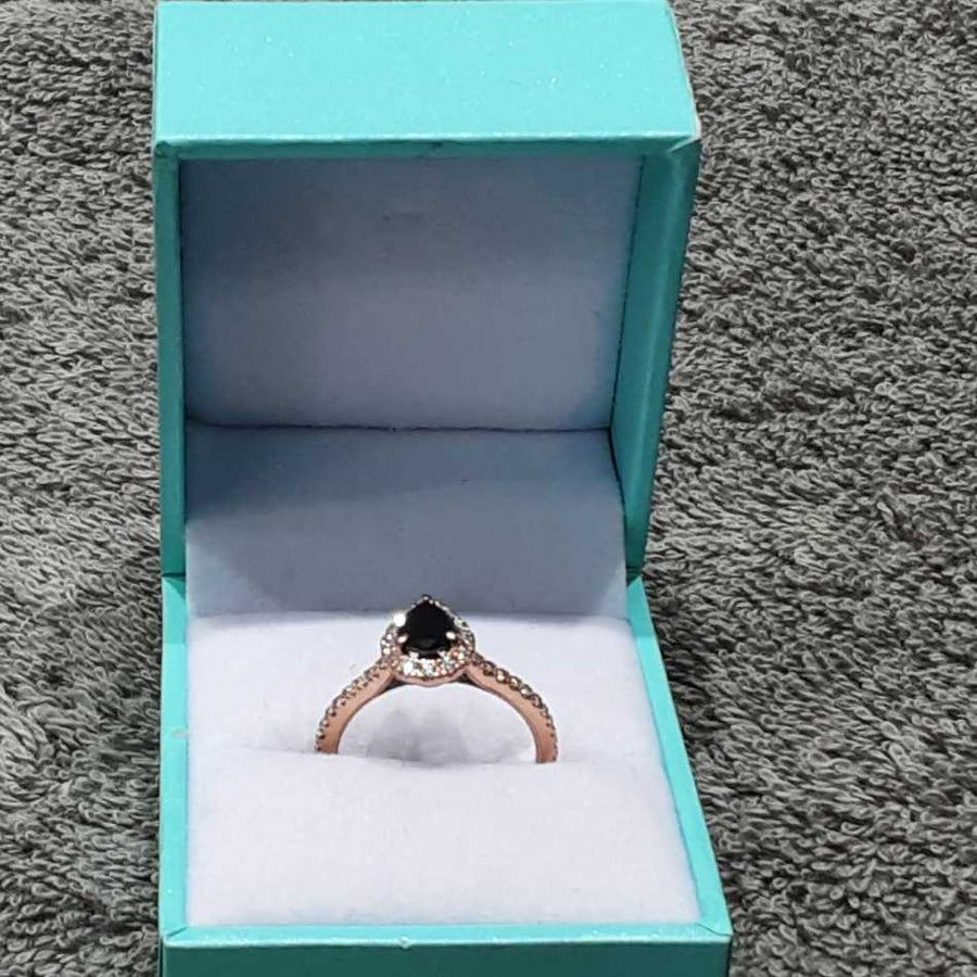 Ring - Engagement Set - Rose Gold 14k (.585) 3.4 grams Size 10