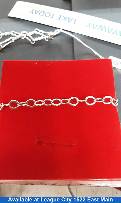 Cable Bracelet - Silver 7.9 grams 8 inch